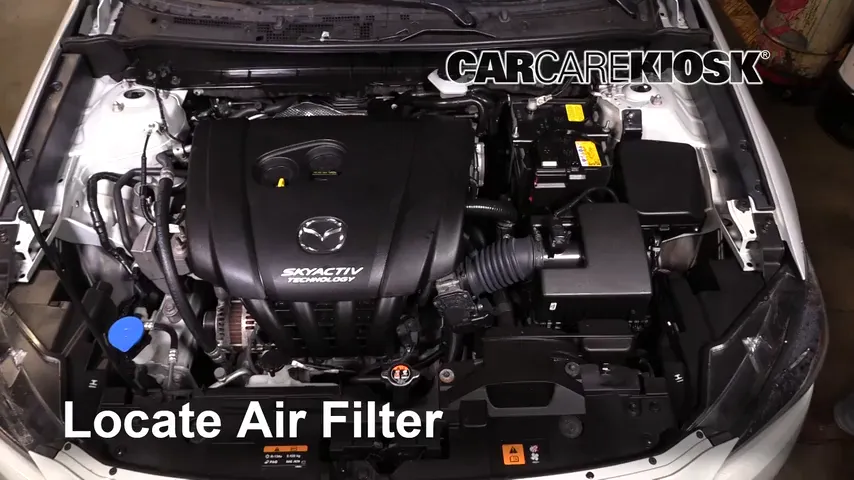 2018 Mazda CX-3 Grand Touring 2.0L 4 Cyl. Filtro de aire (motor) Cambio